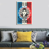 Toile - Liberté Egalité Fraternité